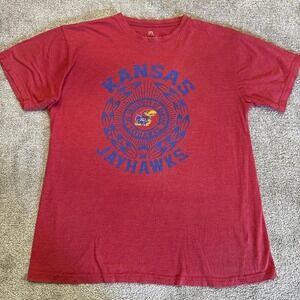 Kansas Jayhawks J. America University Tee Large NCAA College Shirt